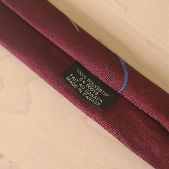 🇫🇷DIOR Vintage Tie, Burgundy and Grey - Picture 8 of 10